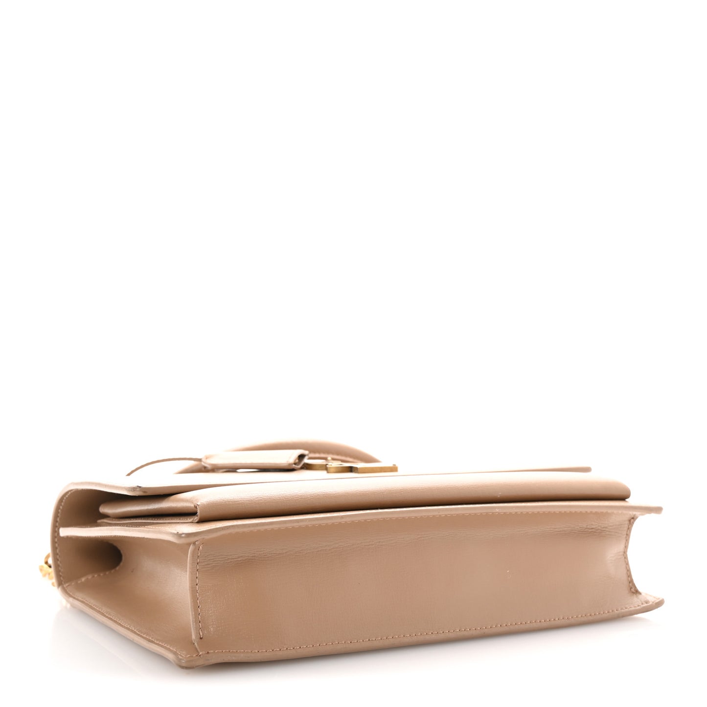 Smooth Calfskin Medium Monogram Sunset Satchel Satchel Fox