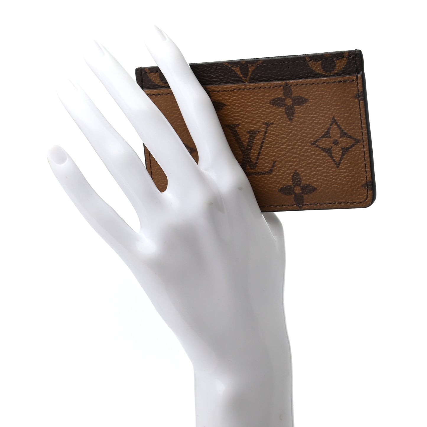 Reverse Monogram Card Holder