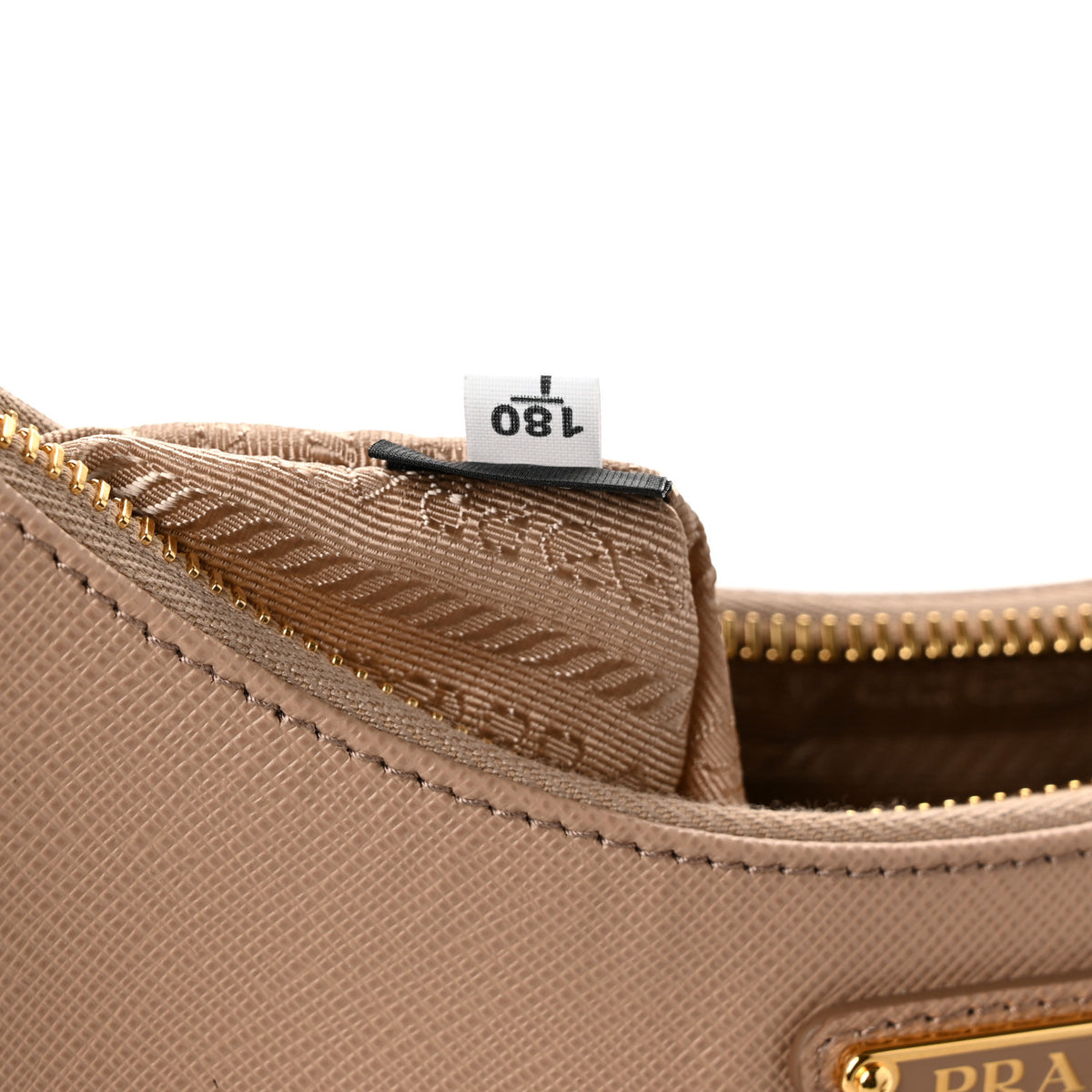 Saffiano Lux Re-Edition 2005 Shoulder Bag Cammeo