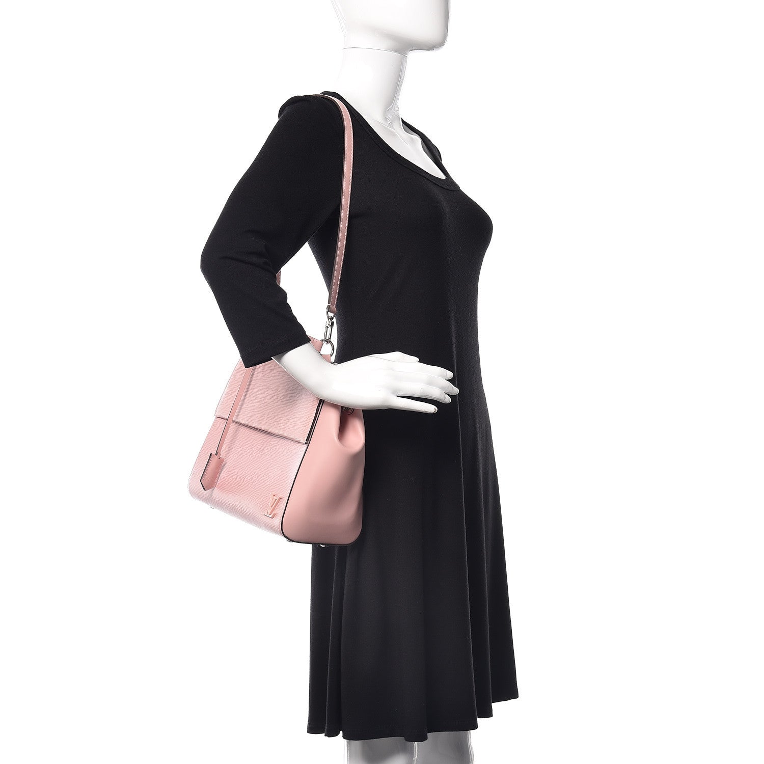 Louis Vuitton Epi Cluny MM Rose Ballerine 2 of 11