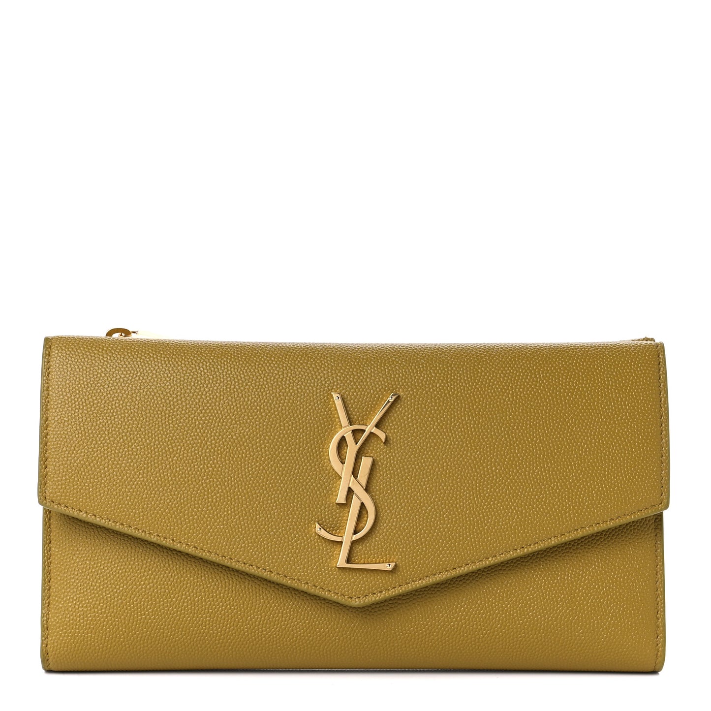 Grain De Poudre Monogram Uptown Wallet Olive