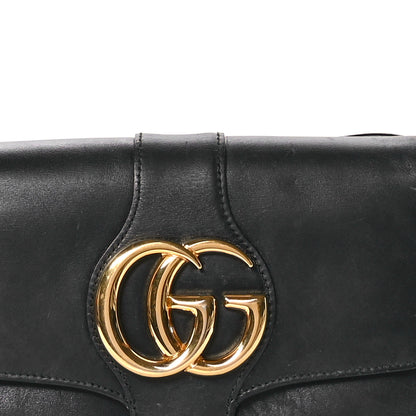 Gucci Vitello Palmellato Lux Small Arli Flap Shoulder Bag Black 8 of 13