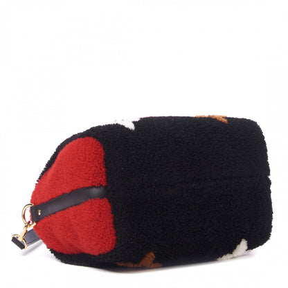 Louis Vuitton Monogram Teddy Speedy Bandouliere 25 Red 4 of 8