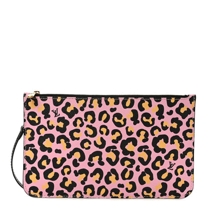 Louis Vuitton Monogram Giant Wild At Heart Neverfull MM Pochette Black 1 of 6