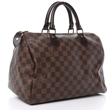 Louis Vuitton Damier Ebene Speedy 30 2 of 20