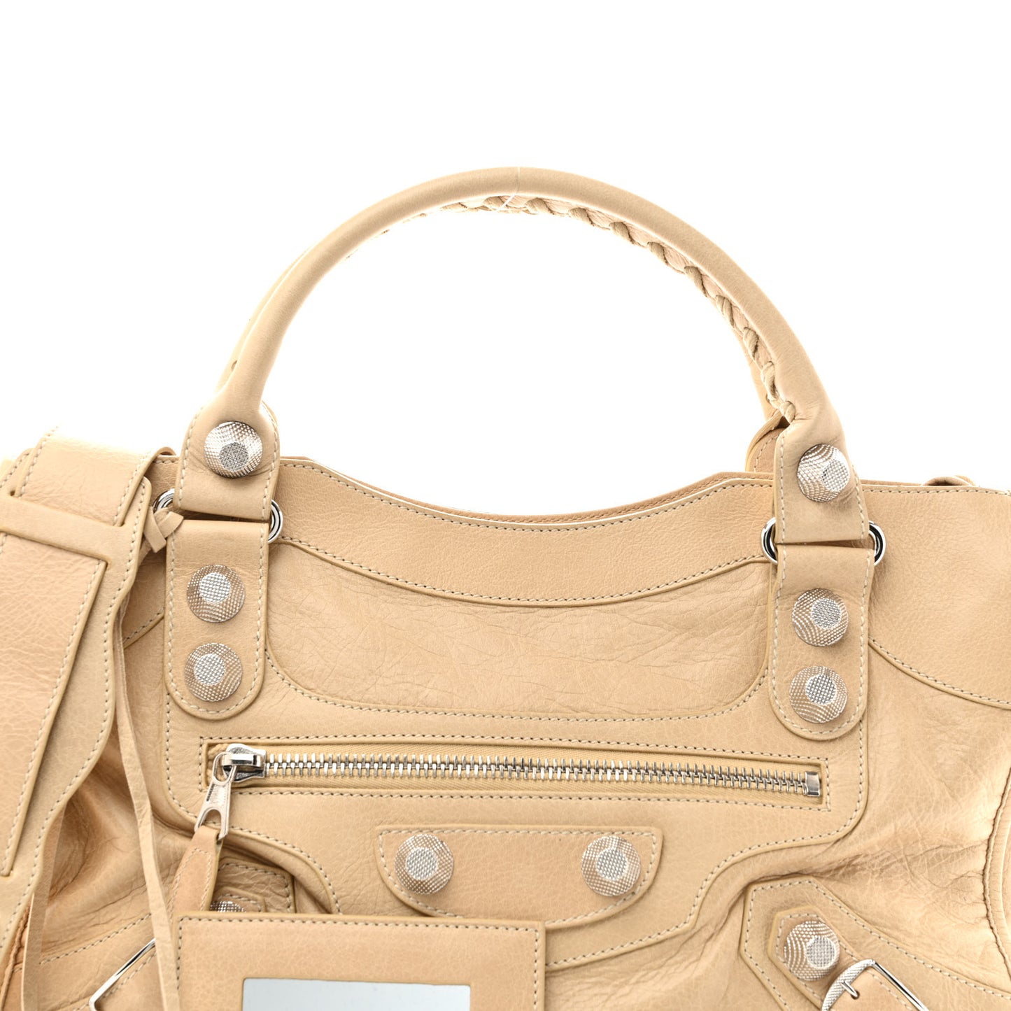 Agneau Giant 21 Silver Hardware City Sahara