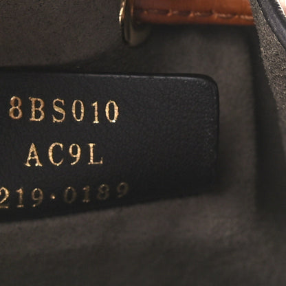 Fendi Vitello King F is Fendi Logo Embossed Mini Mon Tresor Bucket Bag Cuoio 7 of 9