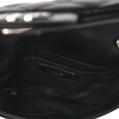Chanel Calfskin Quilted CC Uniform Flap Belt Bag Black 4 of 8