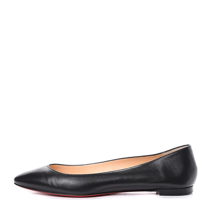 Christian Louboutin Shiny Nappa Eloise Flats 39 Black 1 of 9