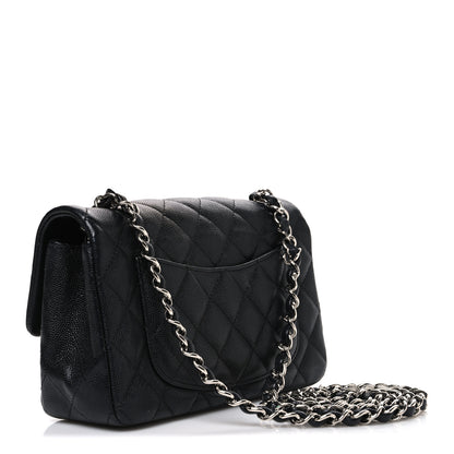 Chanel Caviar Quilted Mini Rectangular Flap Black 3 of 12