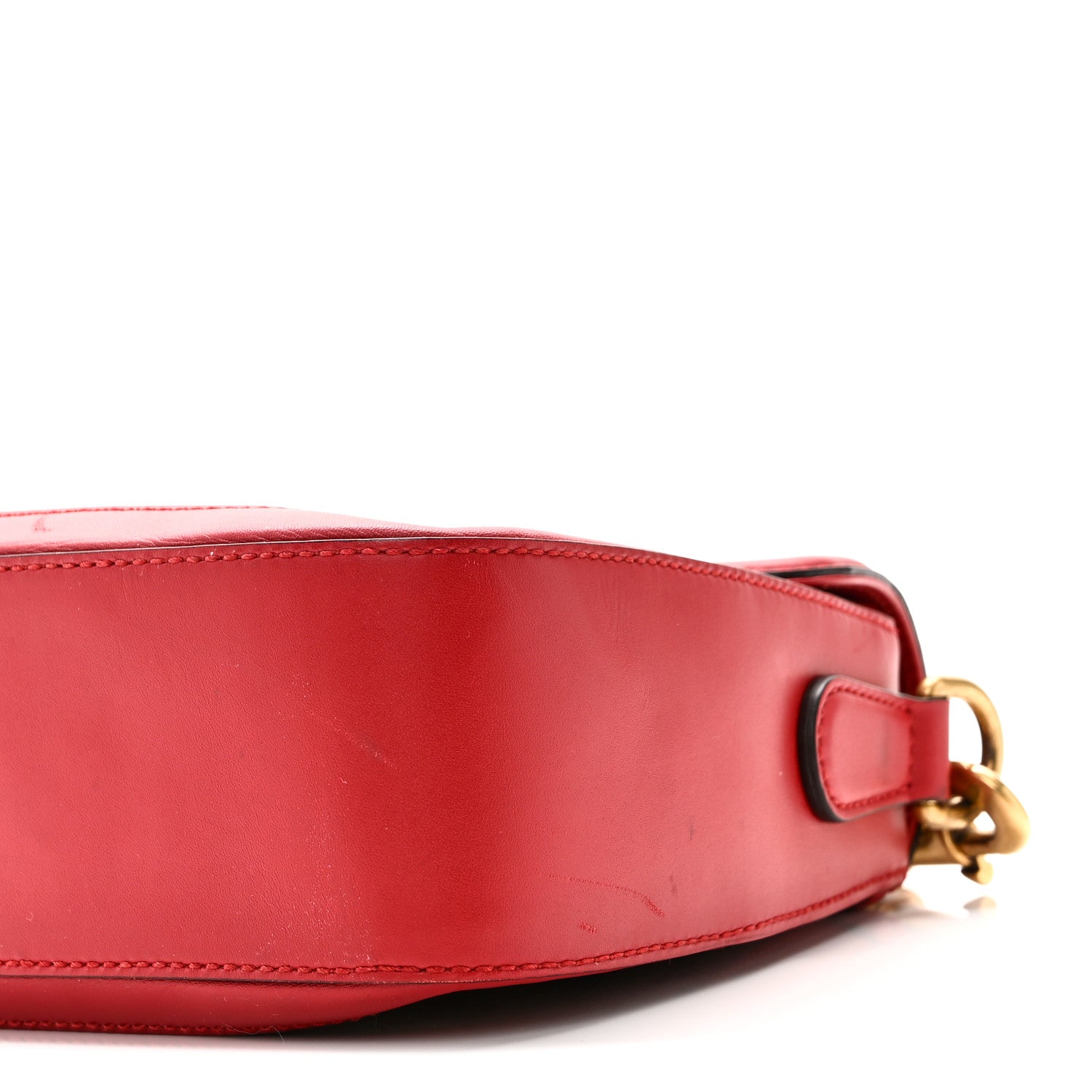 Gucci Monogram Ruinart Calfskin Medium Lady Web Shoulder Bag Beige Ebony Hibiscus Red 10 of 11