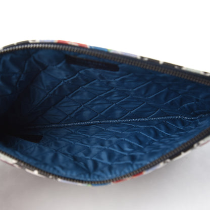 Chanel Glazed Lambskin Quilted Medium Paris Dubai Cosmetic Case Multicolor 5 of 7