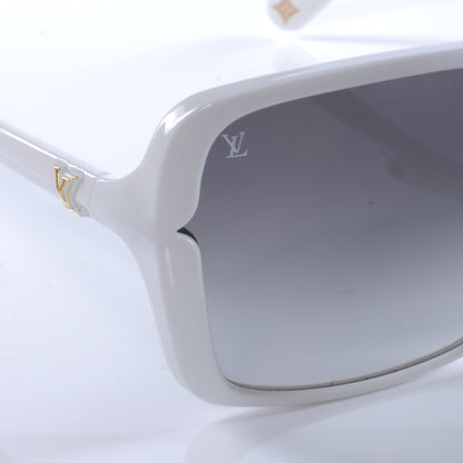 Louis Vuitton Flore Carre Sunglasses White 6 of 6