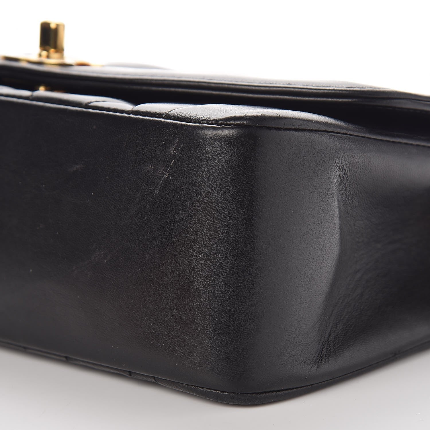 Chanel Lambskin Quilted Small Single Flap Black 15 of 15