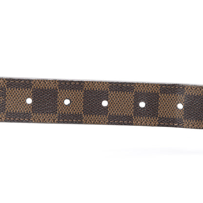 Louis Vuitton Damier Ebene Tresor Belt 80 32 7 of 9