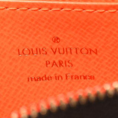 Louis Vuitton Monogram Graffiti Zippy Coin Purse Orange 6 of 6