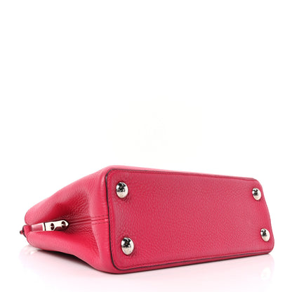 Louis Vuitton Taurillon Capucines BB Fuchsia 4 of 9