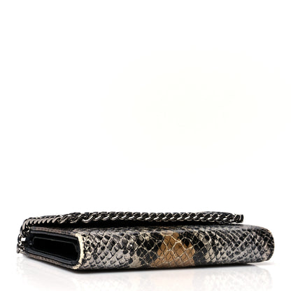 Stella McCartney Snake Embossed Phone Holder Crossbody Black Multicolor 4 of 11