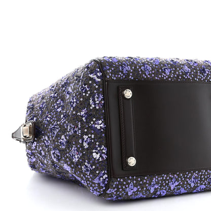 Louis Vuitton Sequin Monogram Sunshine Express North South Purple 9 of 10