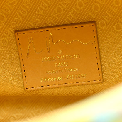 Louis Vuitton Monogram Pulp Defile Weekender PM Yellow 6 of 9