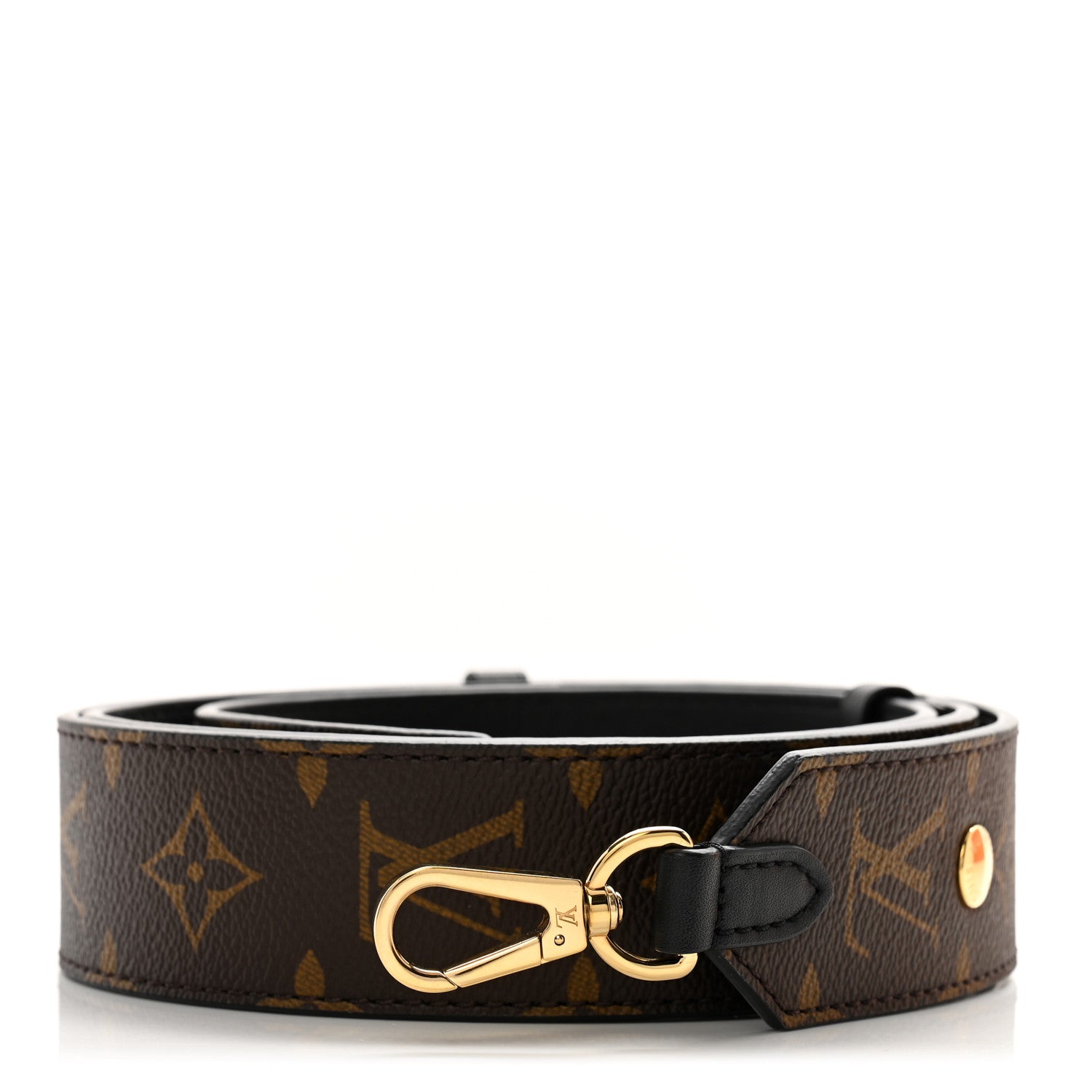 Louis Vuitton Monogram Adjustable Bandouliere Shoulder Strap Black 1 of 6