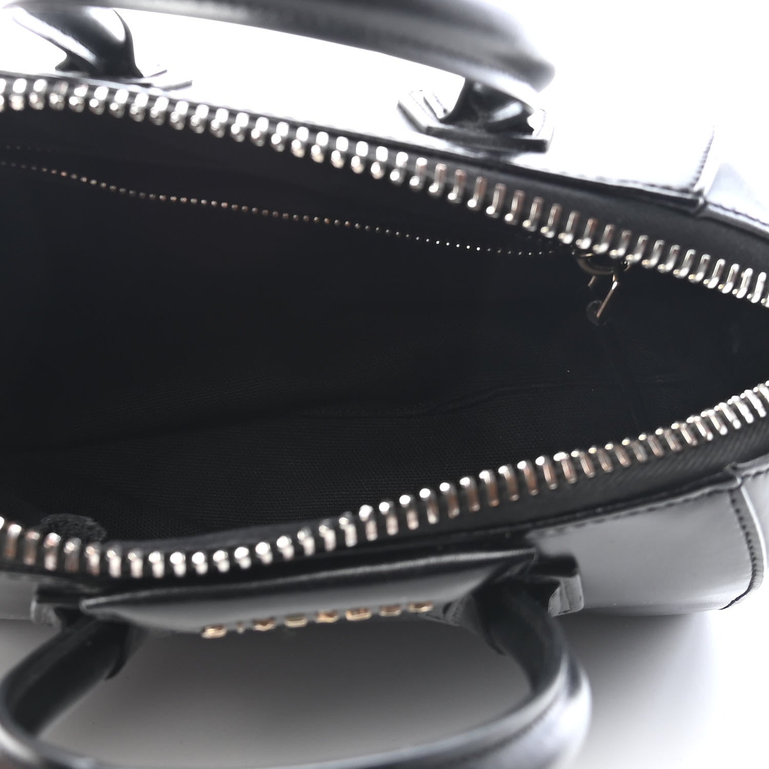 Givenchy Shiny Lord Calfskin Mini Antigona Black 5 of 12