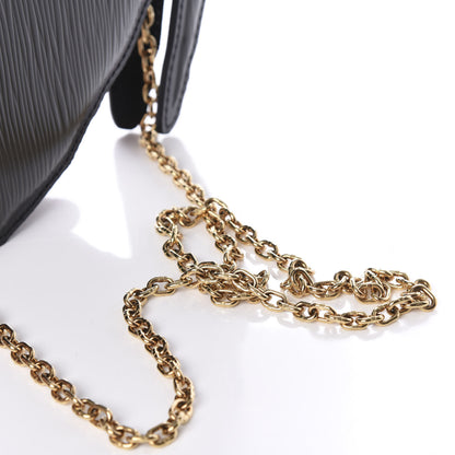 Louis Vuitton Epi Catogram Dog Face Clutch Black 11 of 11