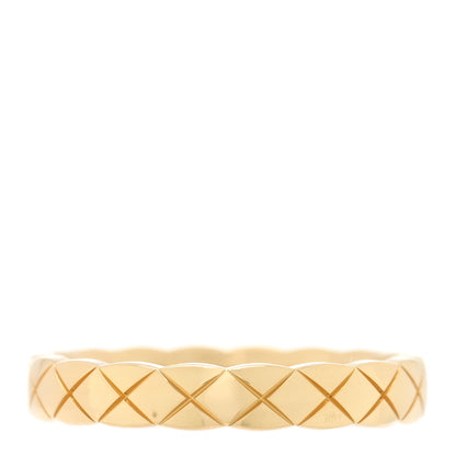 Chanel 18K Yellow Gold Mini Coco Crush Ring 51 5.75 3 of 4