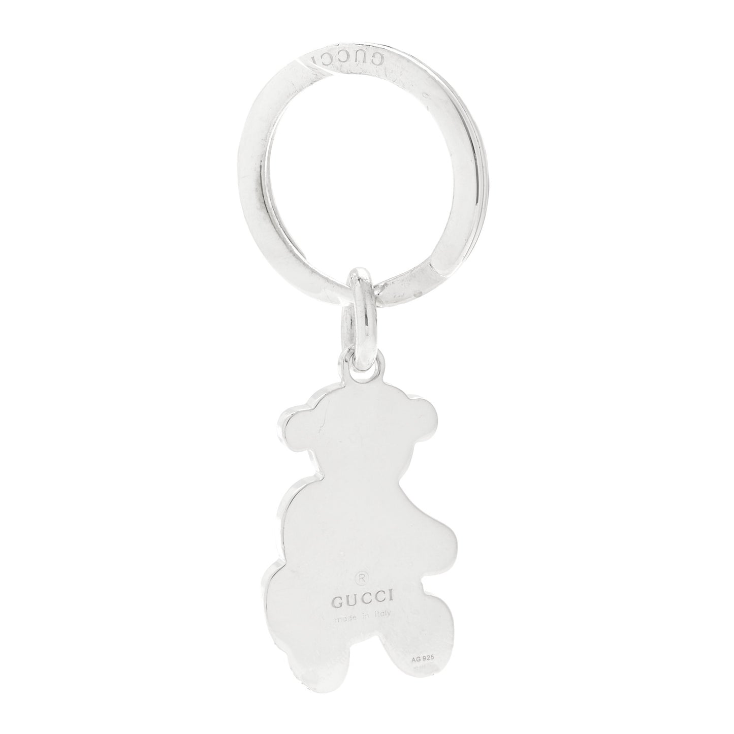 Sterling Silver Teddybear Key Chain