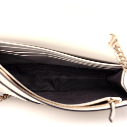 Gucci Guccissima Signature Bowy Chain Wallet Mystic White 5 of 10