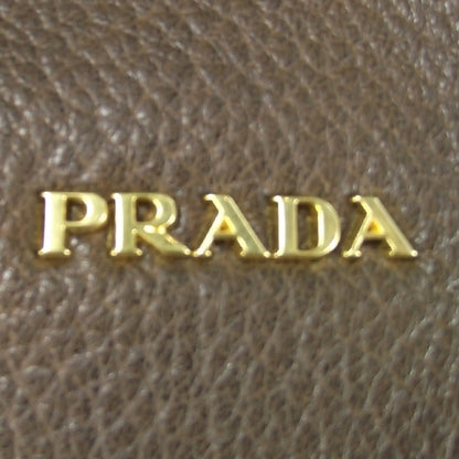 Prada Vitello Daino Tote Brown 5 of 9