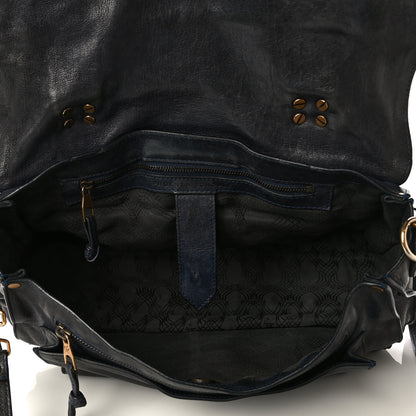 Proenza Schouler Lambskin Medium PS1 Satchel Midnight 6 of 22