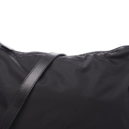 Prada Nylon Flat Messenger Bag Black 16 of 16