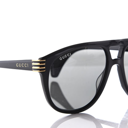 Gucci Acetate Aviator Sunglasses GG0525S Black 7 of 7