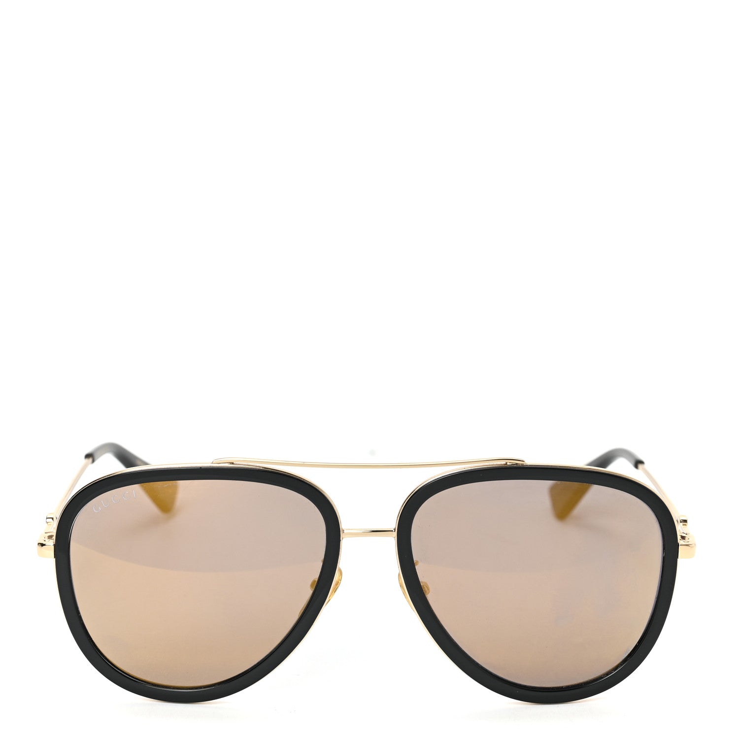 Gucci Aviator Sunglasses GG0062S Black Gold 2 of 6