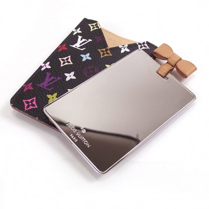 Louis Vuitton Monogram Multicolor Mirror and Case Pouch Black 5 of 8