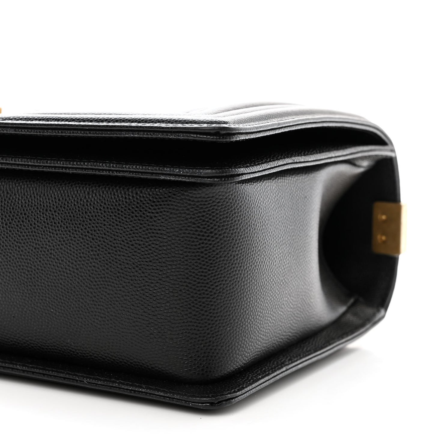Caviar Quilted New Medium Boy Flap Black