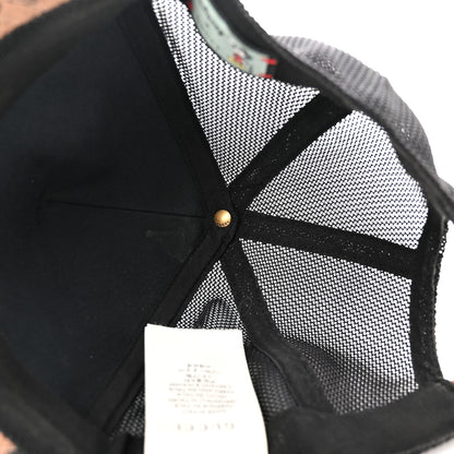 Gucci X DISNEY Mini Vintage GG Supreme Monogram Mickey Mouse Baseball Hat XL Beige Vintage Sun Oil 7 of 11