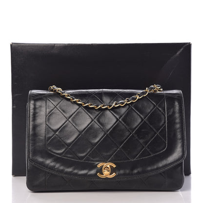 Chanel Lambskin Quilted Small Single Flap Black 29 of 29