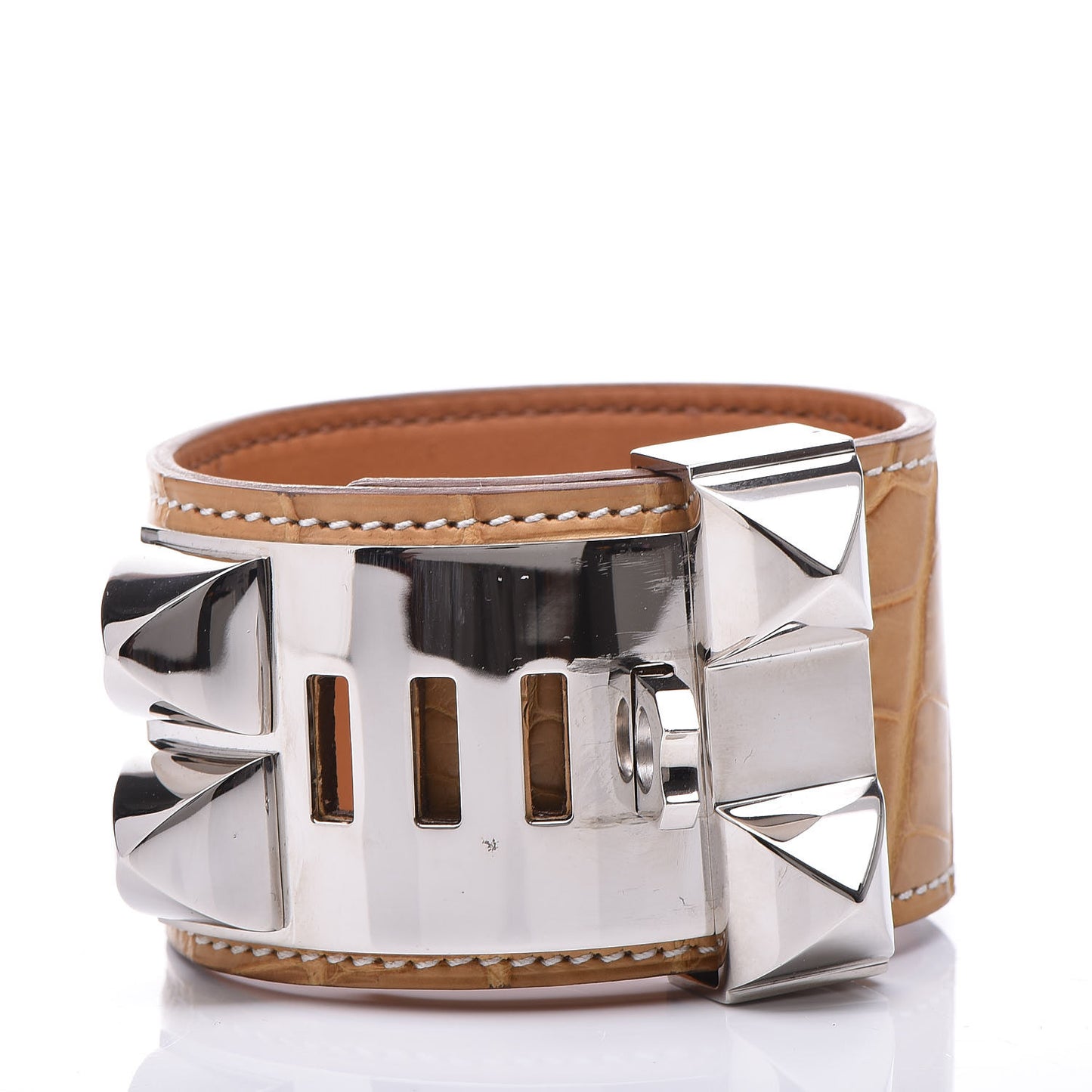 Matte Alligator Collier de Chien CDC Bracelet S Maize