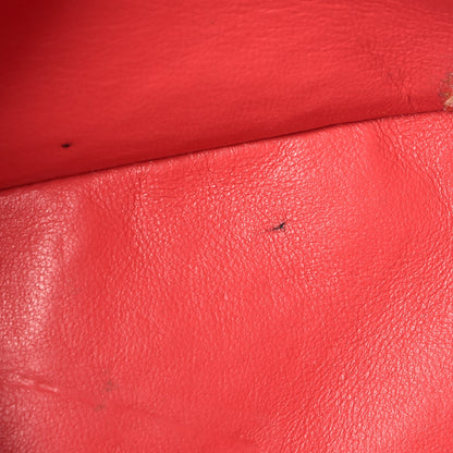 Chanel Patent Quilted Jumbo Double Flap Coral 11 of 13