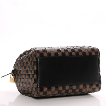 Louis Vuitton Damier Paillettes Speedy 30 Black 4 of 7