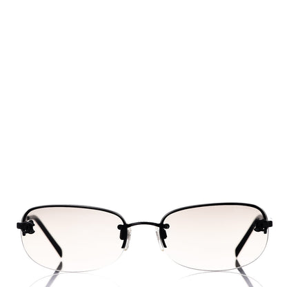 Chanel Metal CC Frameless Sunglasses 4099 Black 2 of 8