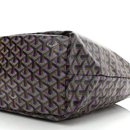 Goyard Goyardine Saint Louis Claire Voie PM Black Violet 11 of 11