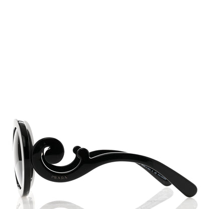 Prada Baroque Sunglasses SPR 27N Black 3 of 6