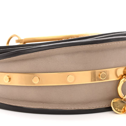 Chloe Calfskin Small Nile Bracelet Minaudiere Bag Motty Grey 10 of 13