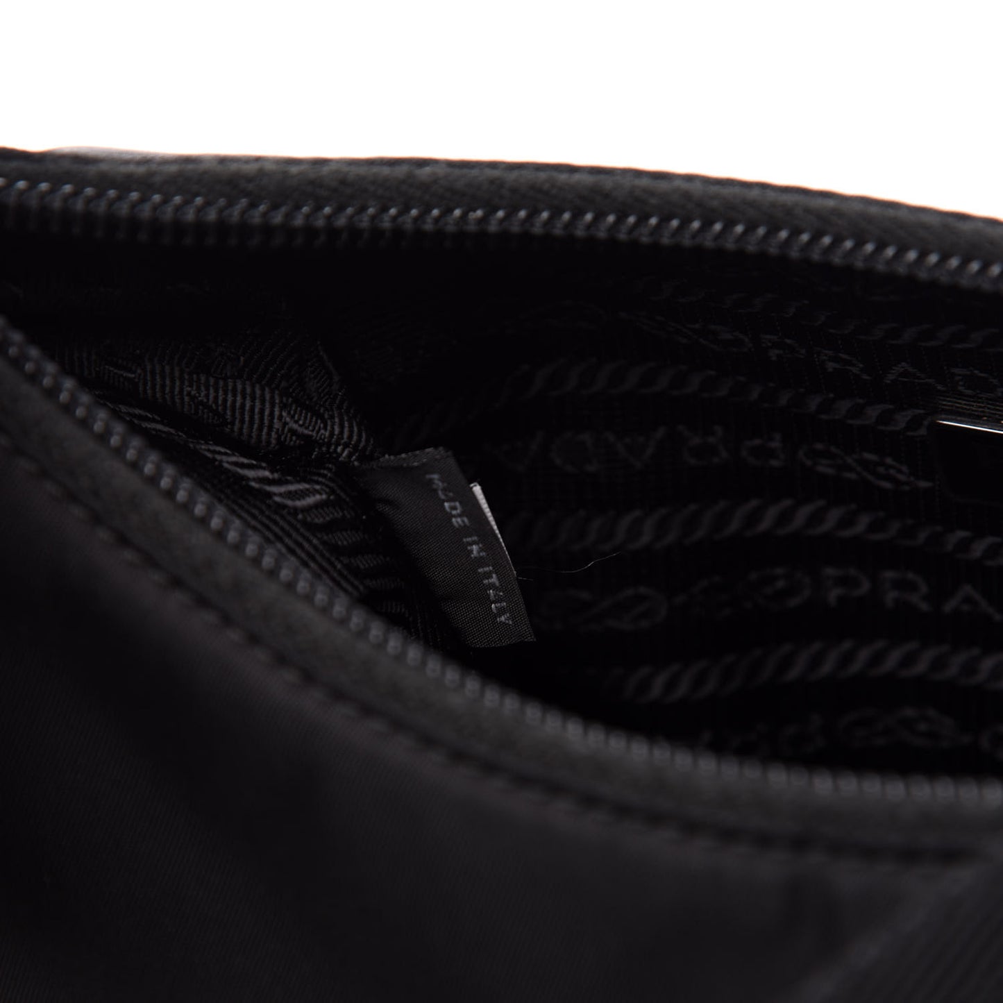 Tessuto Nylon Mini Re-Edition 2000 Bag Black