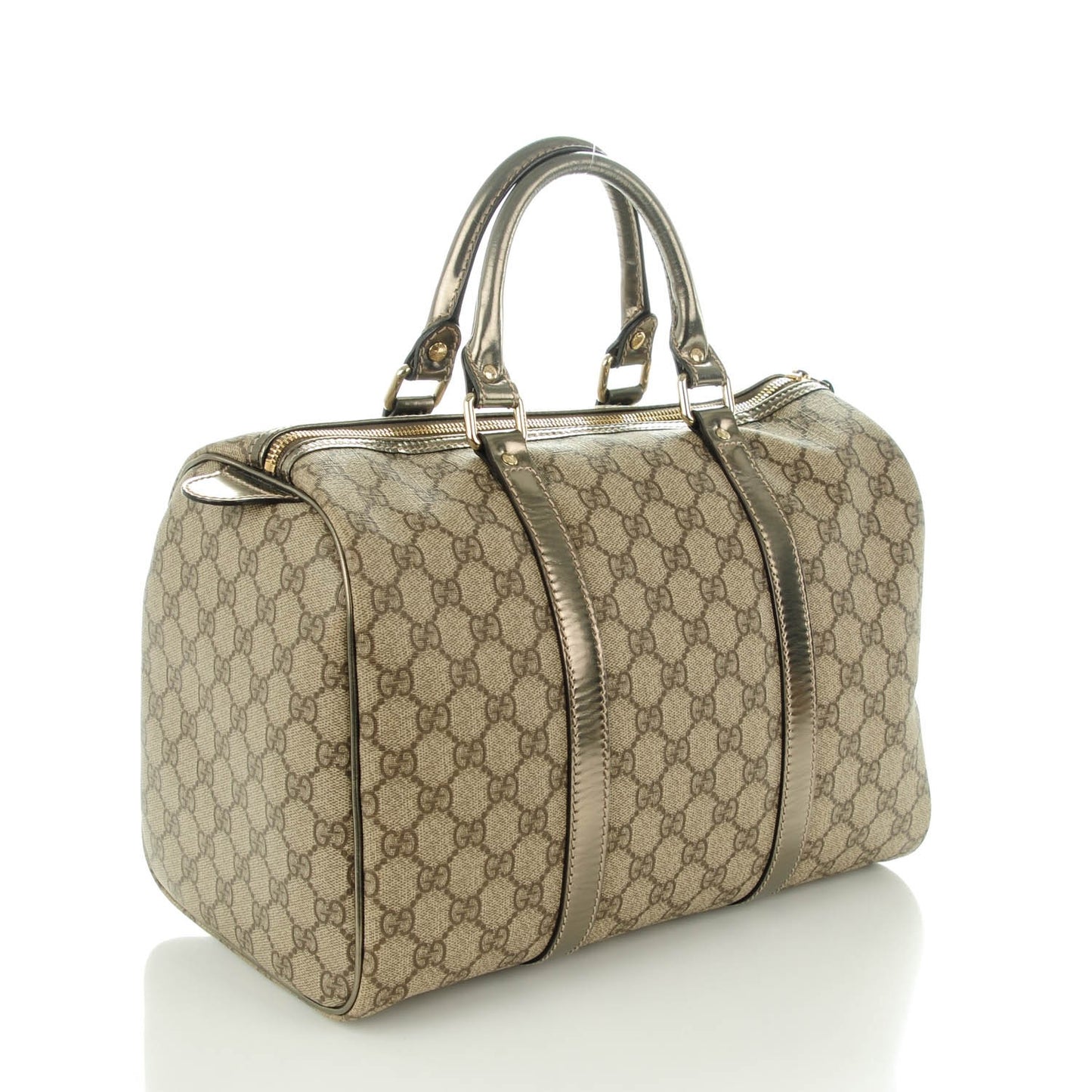 GG Plus Monogram Medium Joy Boston Pewter