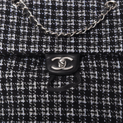 Chanel Tweed Large Urban Spirit Backpack Black White 10 of 10