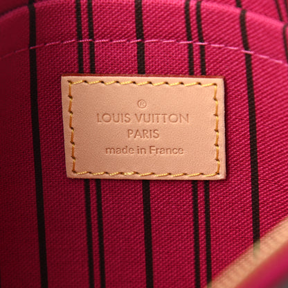 Louis Vuitton Monogram Neverfull MM GM Pochette Pivoine 6 of 7